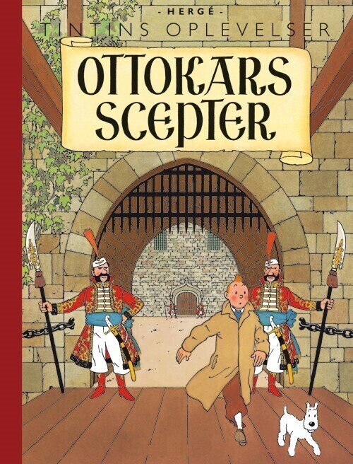 Tintin: Ottokars Scepter   Retroudgave   Herg?    Bog