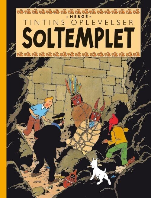 Tintin: Soltemplet   Retroudgave   Herg?    Bog