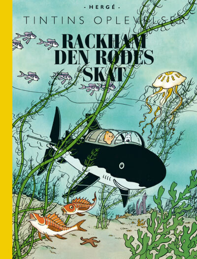 Tintins Oplevelser: Rackham Den Rødes Skat   Retroudgave   Herg?    Bog