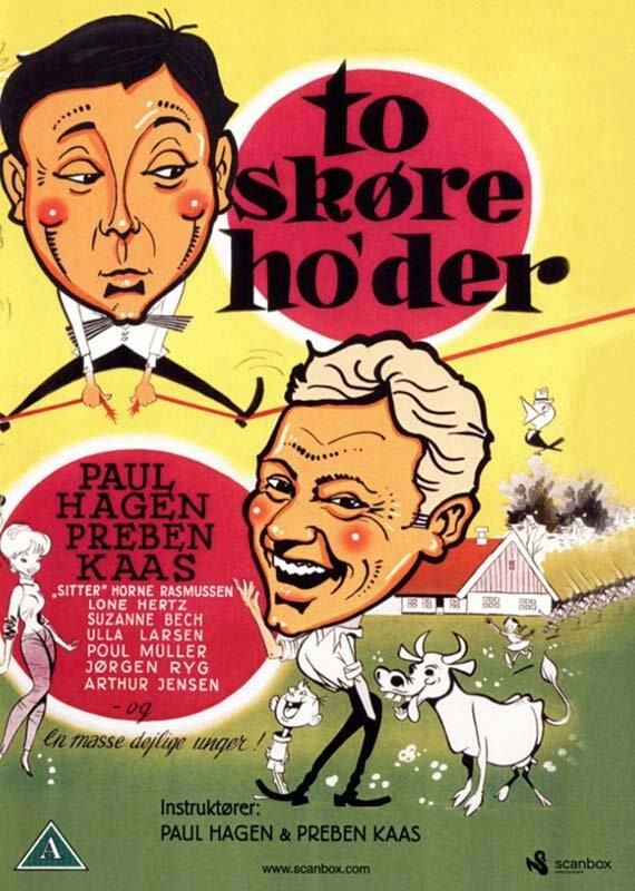 To Skøre Hoveder   Dvd   Film