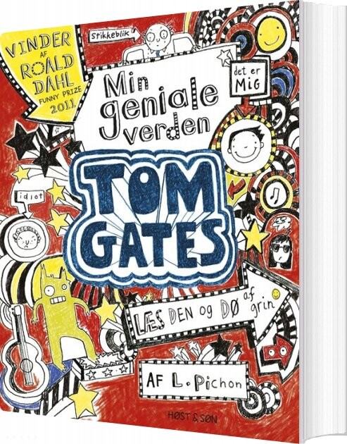 Tom Gates   Min Geniale Verden   Liz Pichon   Bog