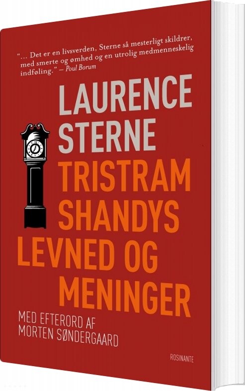 Tristram Shandys Levned Og Meninger   Laurence Sterne   Bog