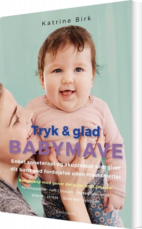 Tryk Og Glad Babymave   Katrine Birk   Bog