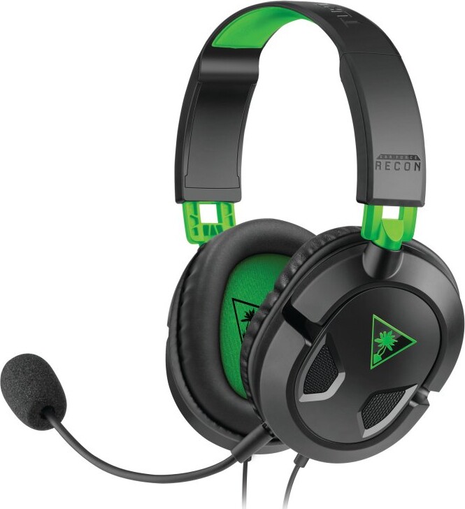 Turtle Beach Ear Force Recon 50x Gaming Headset   Sort Og Grøn