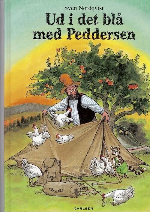 Ud I Det Blå Med Peddersen   Sven Nordqvist   Bog
