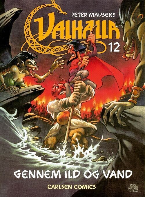 Valhalla 12: Gennem Ild Og Vand   Peter Madsen   Bog