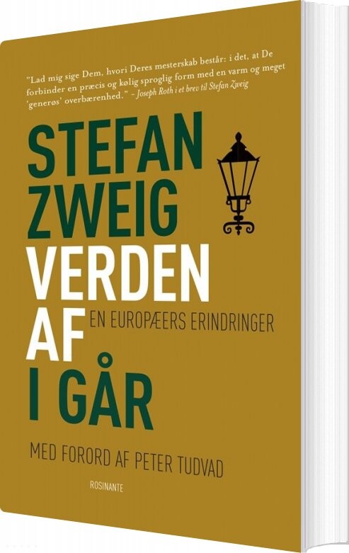 Verden Af I Går   Stefan Zweig   Bog