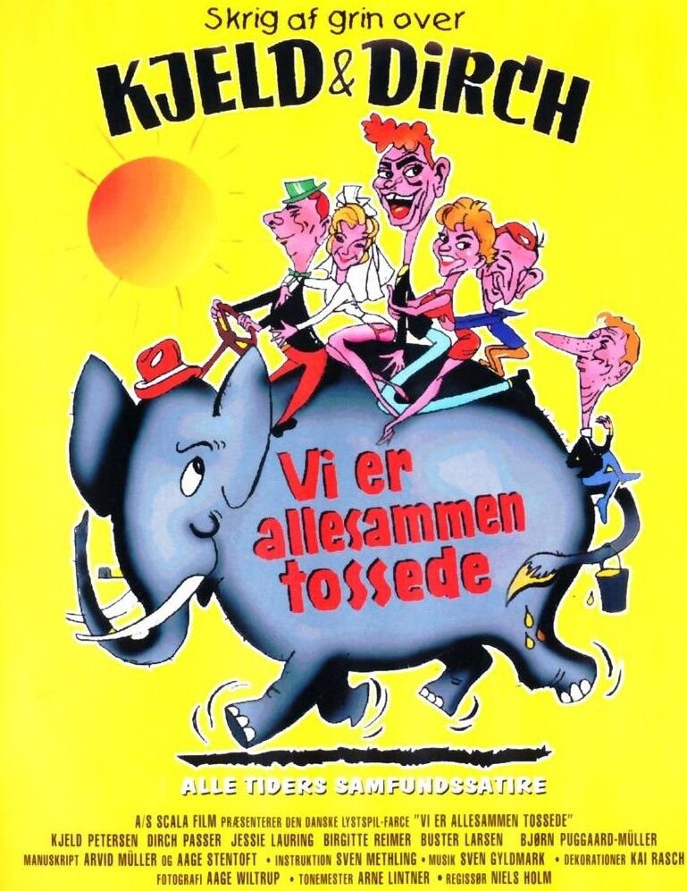 Vi Er Allesammen Tossede   Dvd   Film