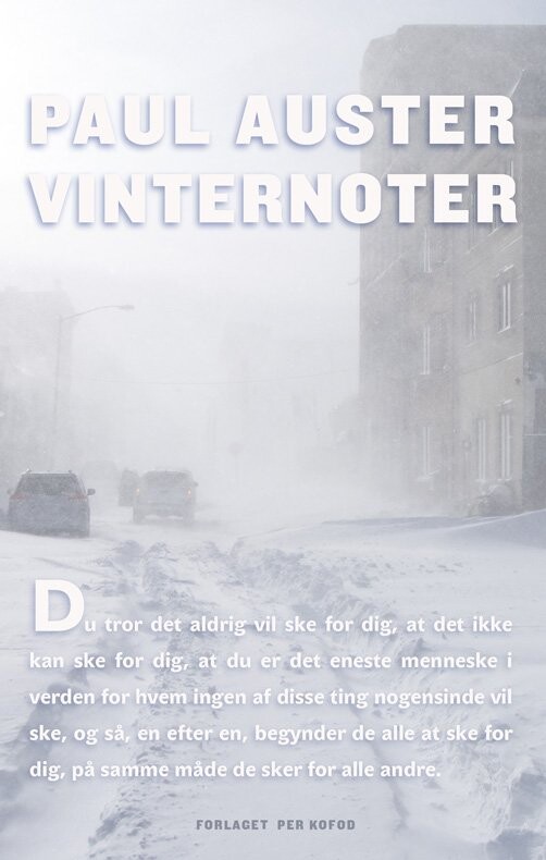 Vinternoter   Paul Auster   Bog