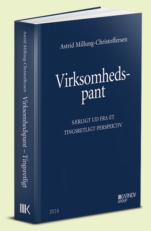 Virksomhedspant   Astrid Millung Christoffersen   Bog