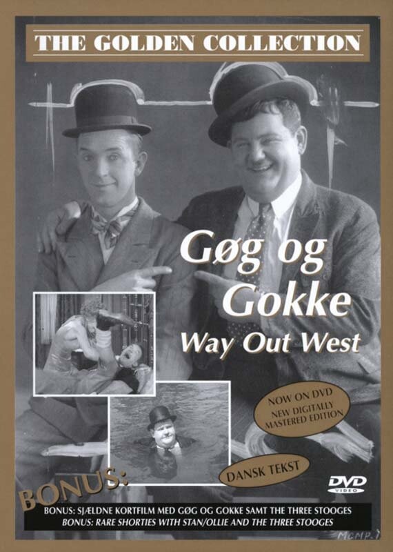 Way Out West   Gøg Og Gokke   Dvd   Film