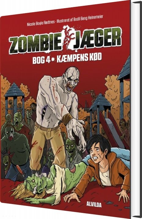 Zombie Jæger 4: Kæmpens Kød   Nicole Boyle Rødtnes   Bog