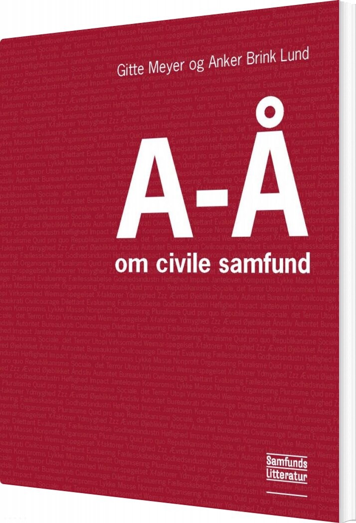 A å Om Civile Samfund   Gitte Meyer   Bog