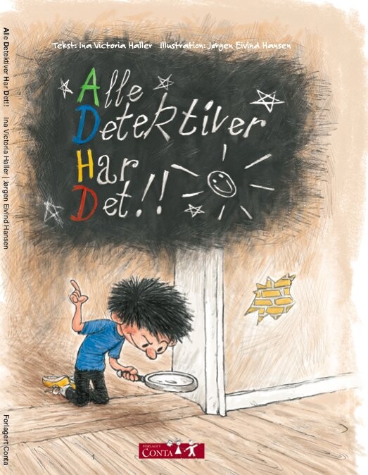 Adhd Alle Detektiver Har Det Ina Victoria Haller Bog