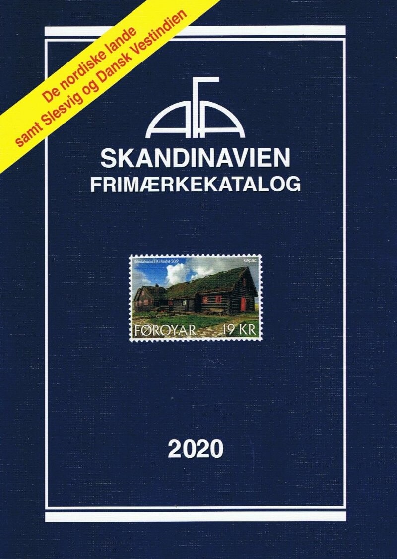 Afa Frimærkekatalog Skandinavien 2020   Bog