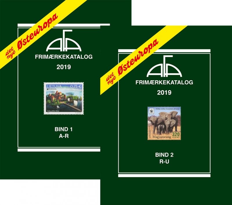 Afa østeuropa 2019 Bind 1 Og 2   Bog