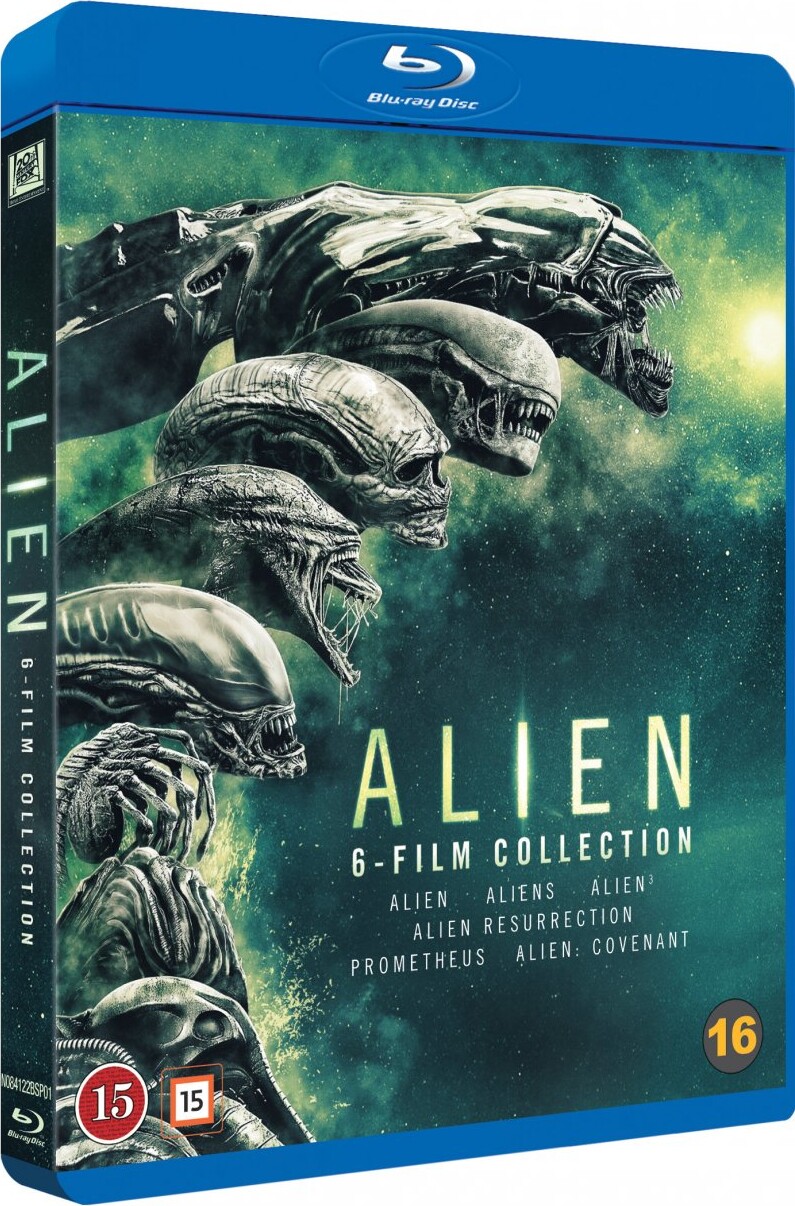 Alien 1 6 Boks Blu Ray