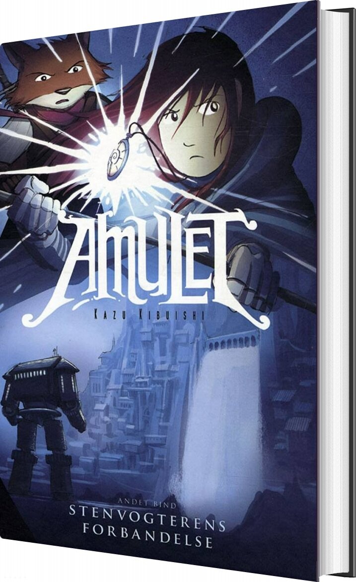 Amulet 2   Stenvogterens Forbandelse   Kazu Kibuishi   Bog