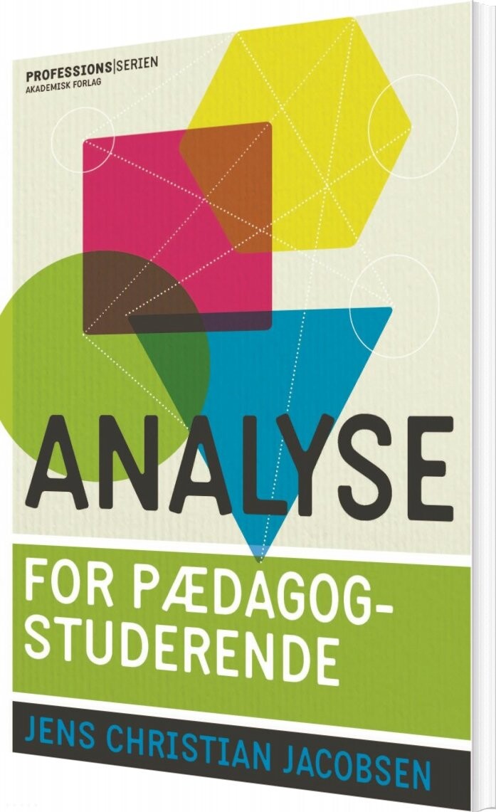 Analyse For Pædagogstuderende   Jens Christian Jacobsen   Bog