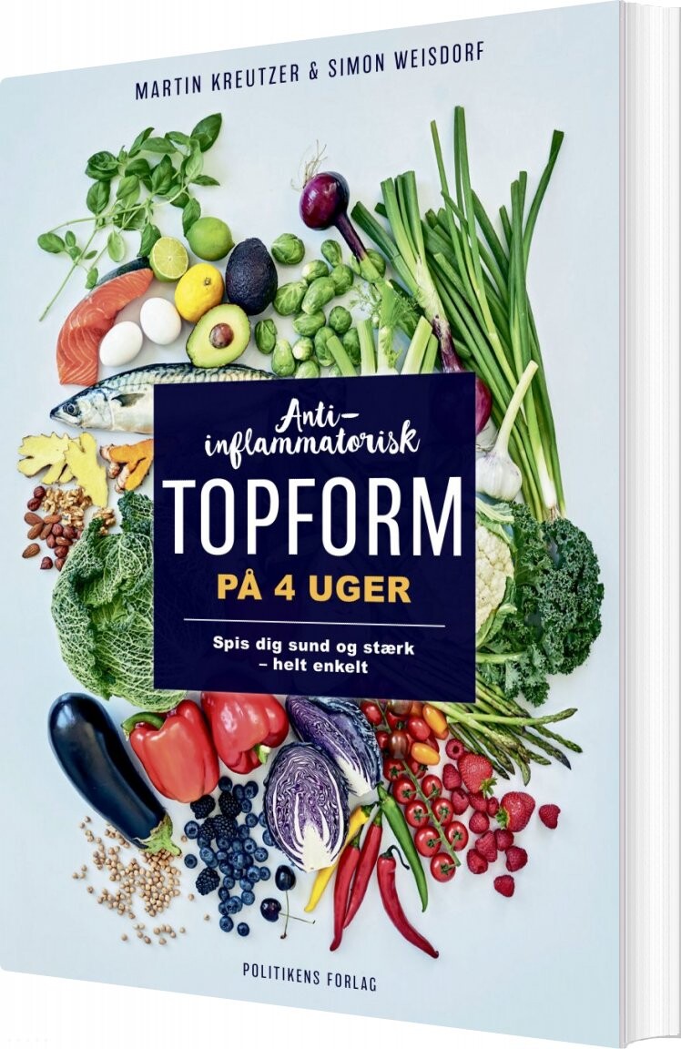 Anti Inflammatorisk Topform På 4 Uger   Martin Kreutzer   Bog