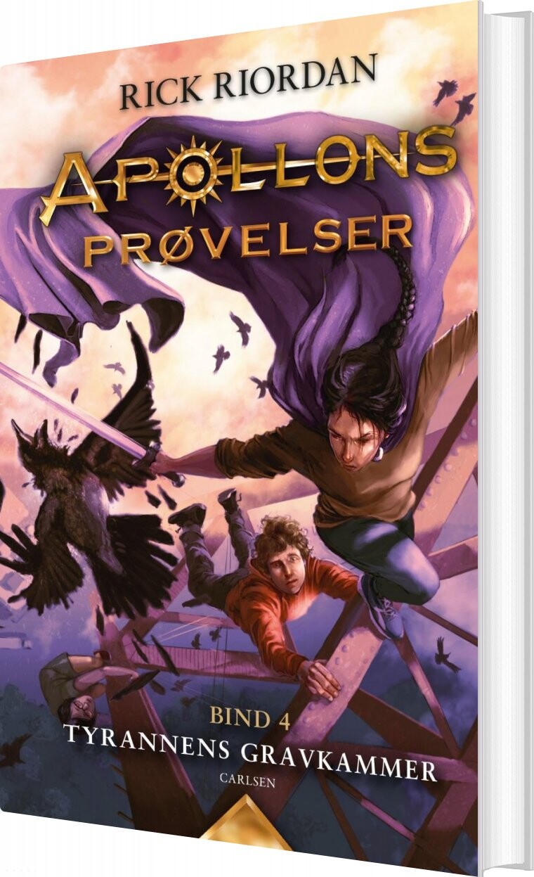 Apollons Prøvelser 4   Tyrannens Gravkammer   Rick Riordan   Bog