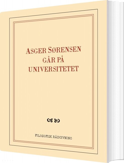 Asger Sørensen Går På Universitetet Asger Sørensen Bog