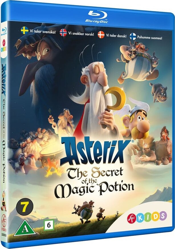 Asterix Og Trylledrikkens Hemmelighed Blu Ray