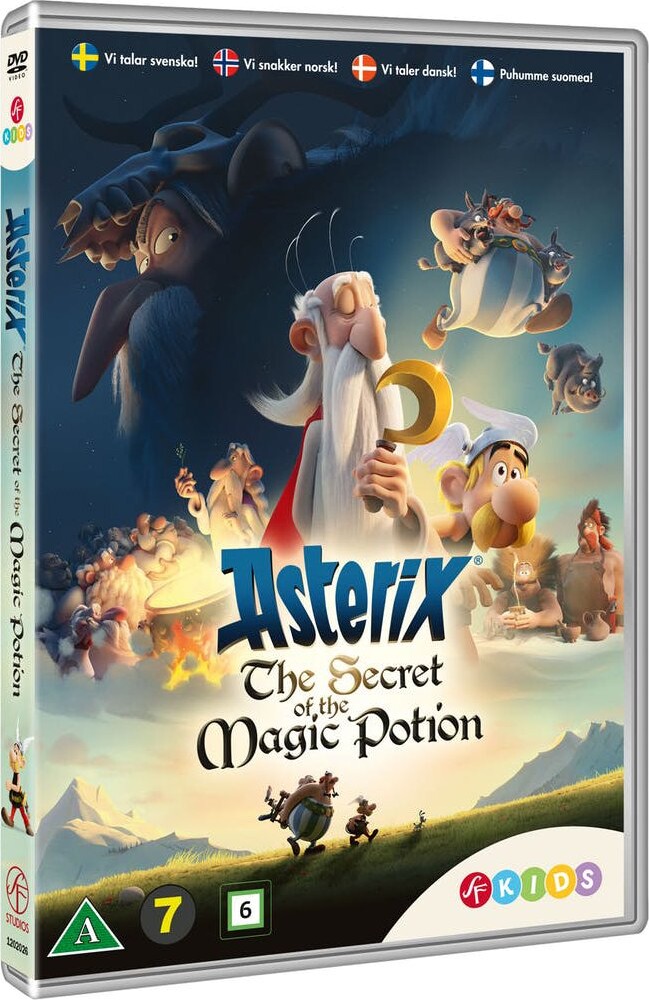 Asterix Og Trylledrikkens Hemmelighed Dvd Film