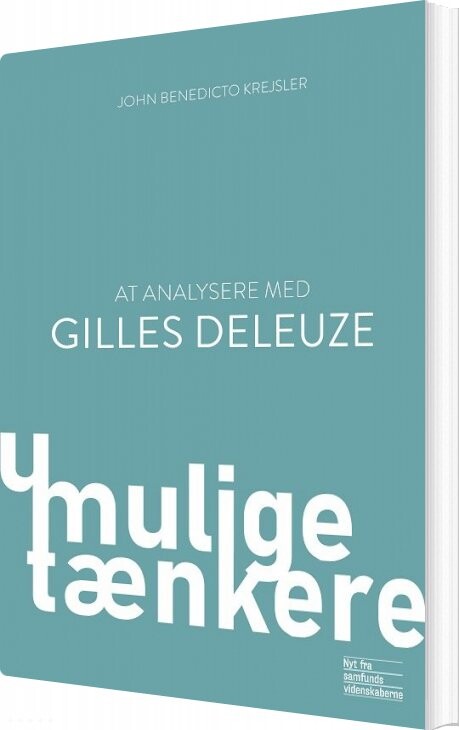 At Analysere Med Gilles Deleuze   John Benedicto Krejsler   Bog