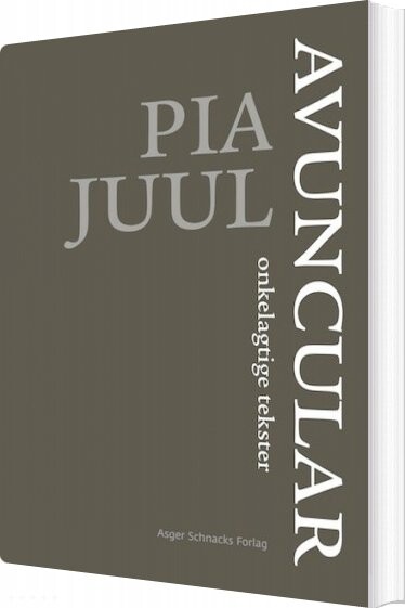 Avuncular   Pia Juul   Bog