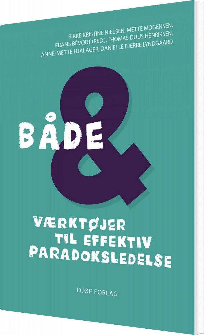 Både Og Anne Mette Hjalager Bog