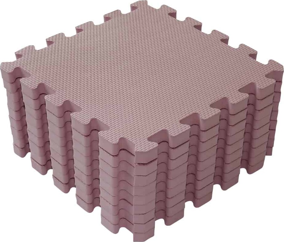 Babydan   Legegulv   Rosa   90 X 90 Cm