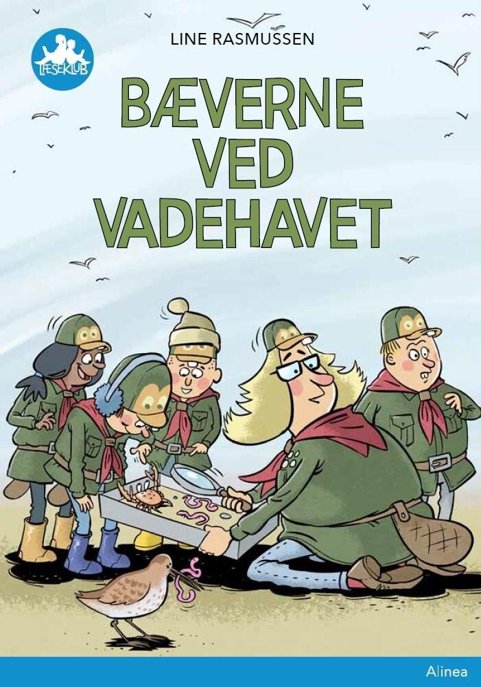 Bæverne Ved Vadehavet  Blå Læseklub   Line Rasmussen   Bog