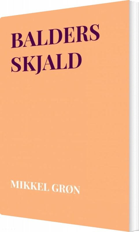 Balders Skjald Mikkel Grøn Bog