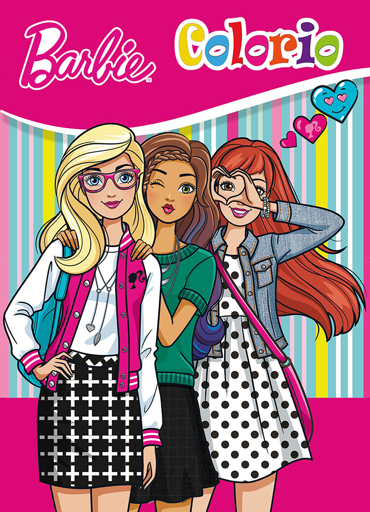 Barbie Malebog Med 32 Sider   Bog