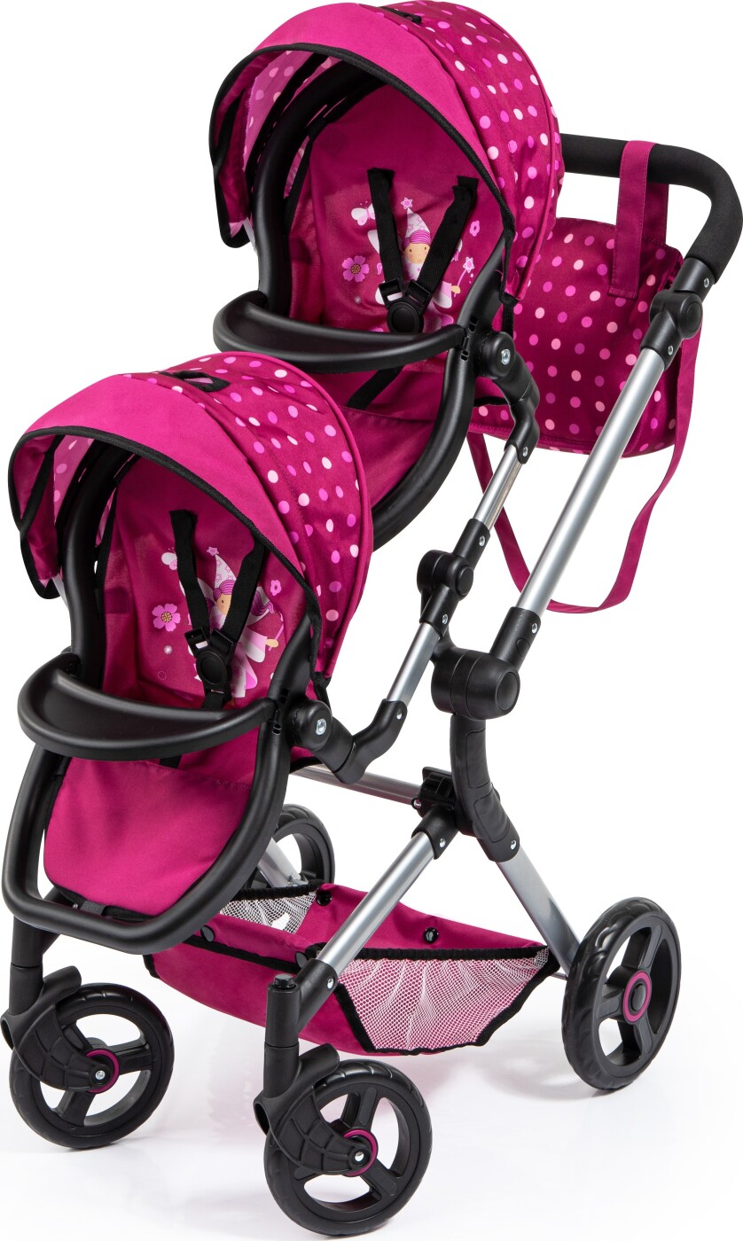 Bayer   Tvillinge Klapvogn   Neo   Pink
