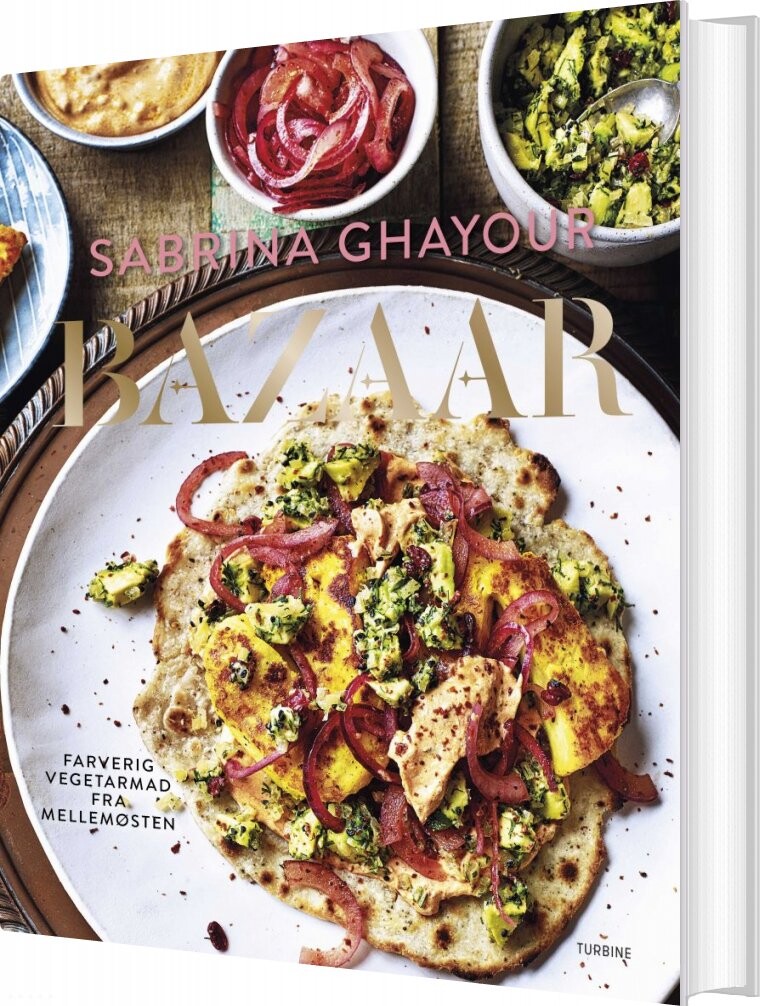 Bazaar   Farverig Vegetarmad Fra Mellemøsten   Sabrina Ghayour   Bog