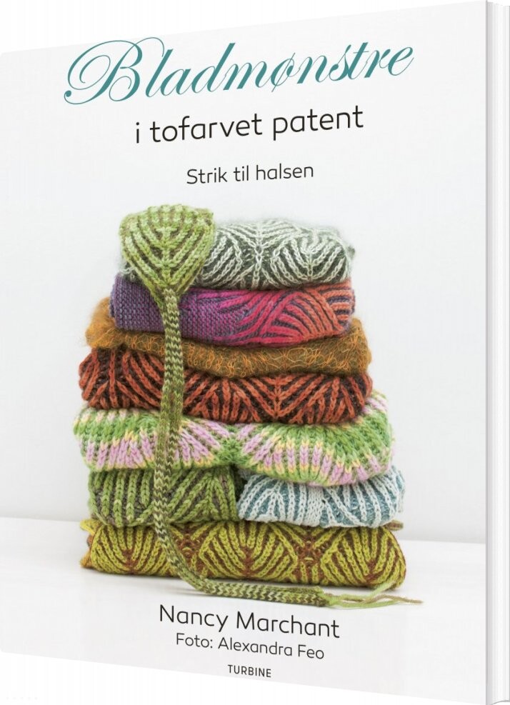 Bladmønstre I Tofarvet Patent   Nancy Marchant   Bog