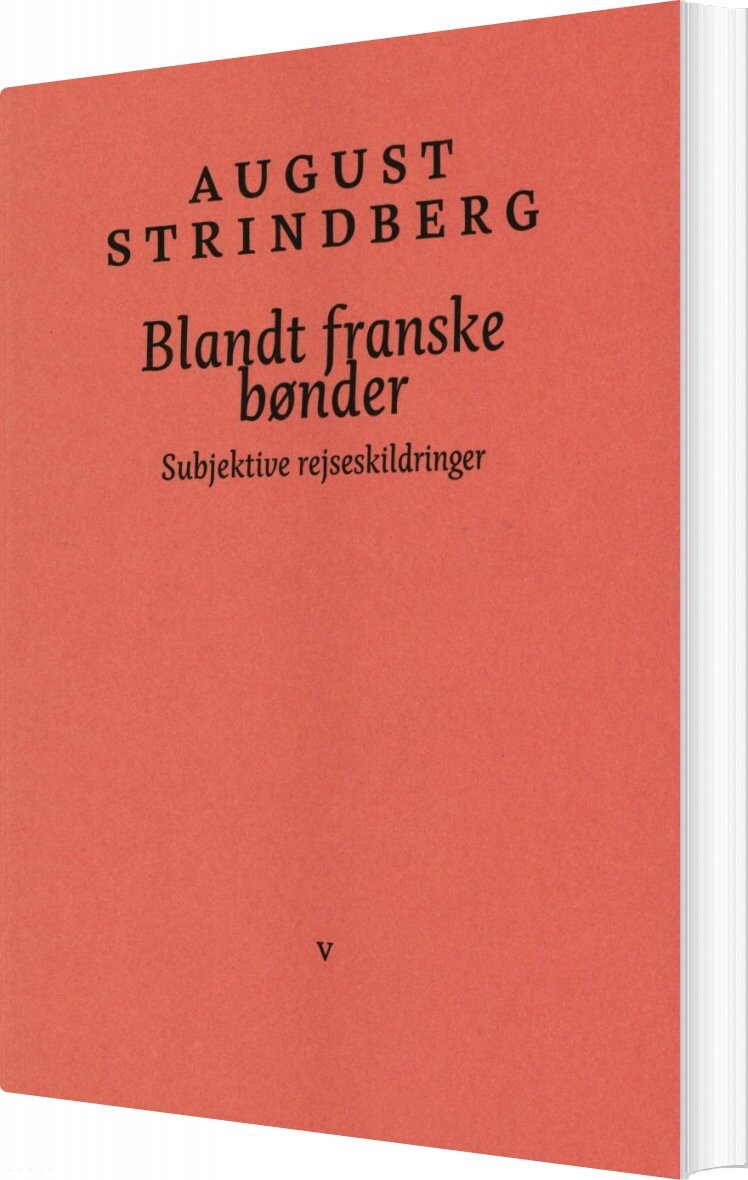 Blandt Franske Bønder   August Strindberg   Bog