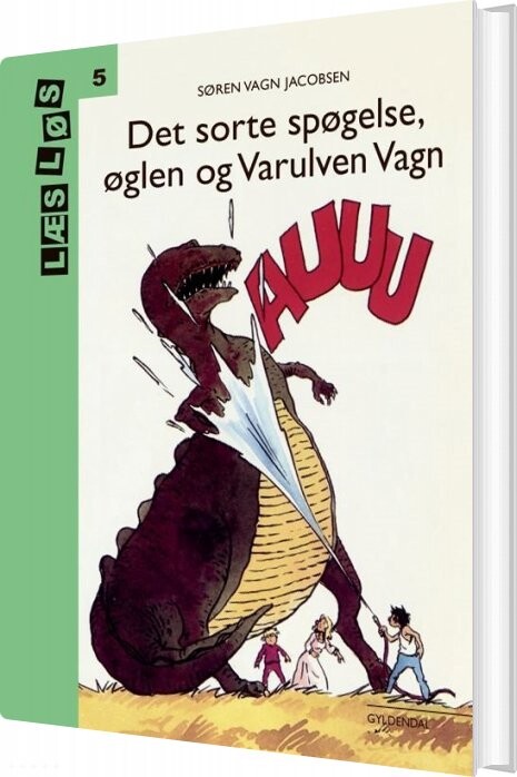 Bo Bøger  Det Sorte Spøgelse  øglen Og Varulven Vagn   Søren Vagn Jacobsen   Bog