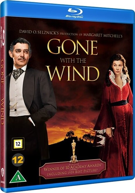 Borte Med Blæsten   Gone With The Wind   Blu Ray