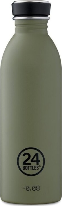 24 Bottles   Urban Bottle   0 5l Drikkeflaske   Sage Grøn
