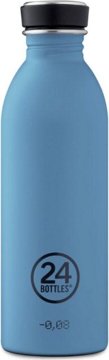 24 Bottles   Urban Bottle   0 5l Vandflaske   Pulver Blå
