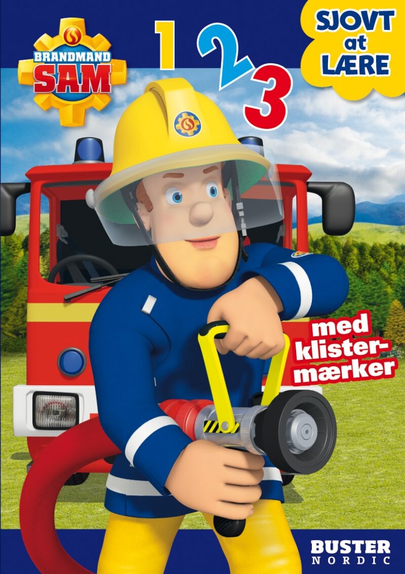 Brandmand Sam: Sjovt At Lære 123   Rob Lee   Bog