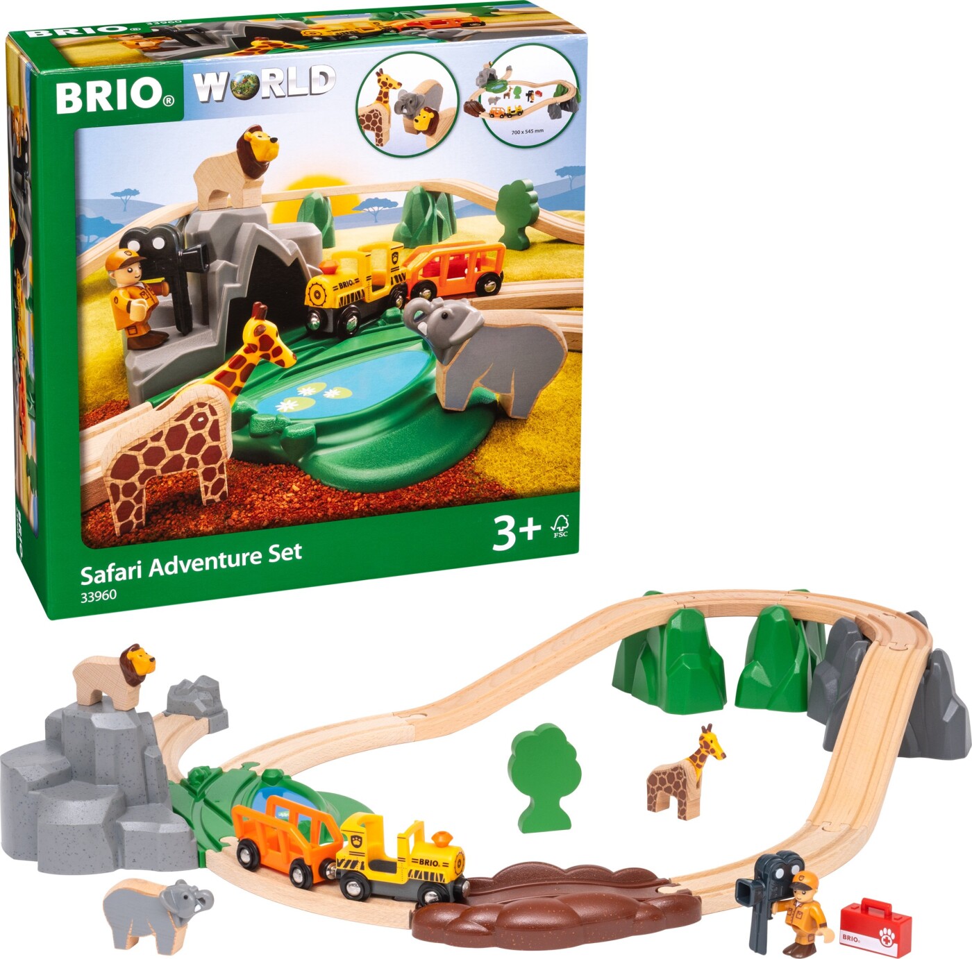 Brio World   Safari Eventyr Togbane   33960