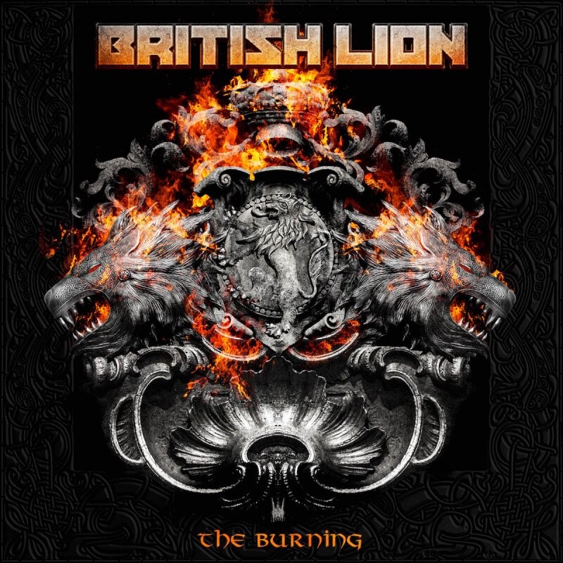 British Lion The Burning Vinyl Lp