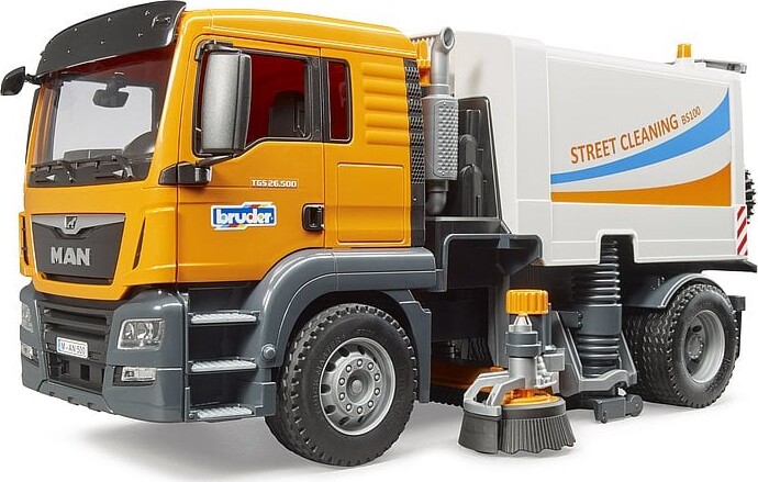 Bruder   Man Tgs Gadefejer Legetøjs Lastbil   Br3780