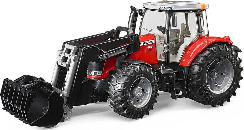 Bruder   Massey Ferguson 7600 Med Frontlæsser   Br3047