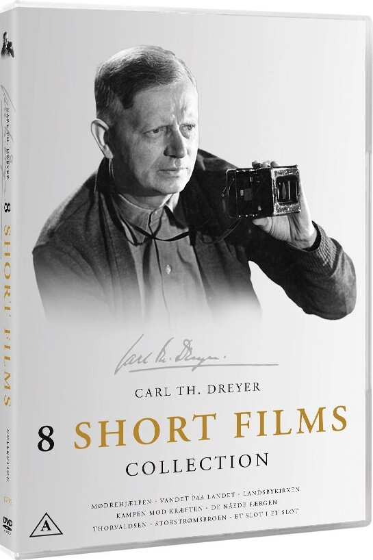 Carl Theodor Dreyer 8 Kortfilm Box Set Dvd Film