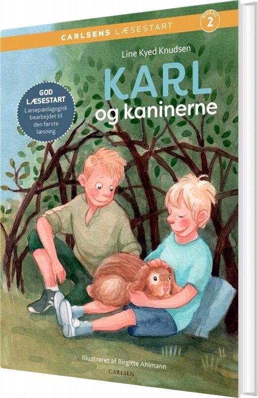 Carlsens Læsestart: Karl Og Kaninerne   Line Kyed Knudsen   Bog